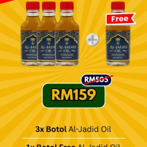 AL-Jadid (3botol + 1botol)